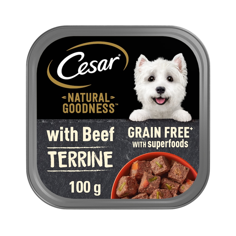 image 1 of Cesar Natural Goodness Terrine Wet dog food 100g