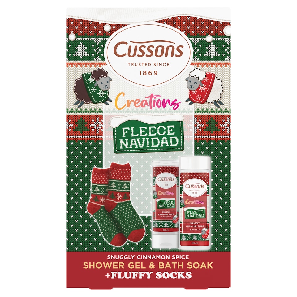 image 1 of Cussons Creations Fleece Navidad Gift Set
