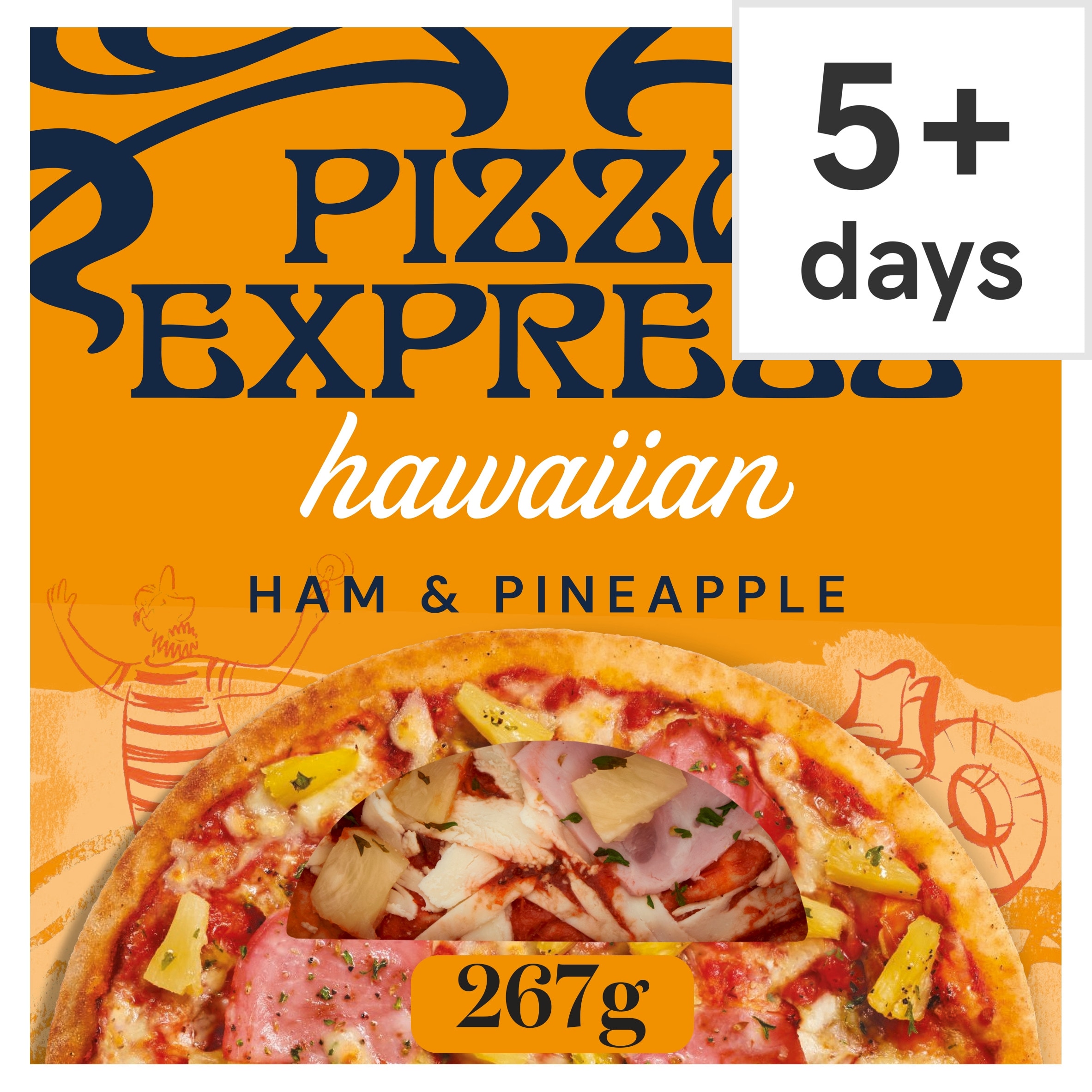Pizza Express Hawaiian Ham & Pineapple Pizza 267g