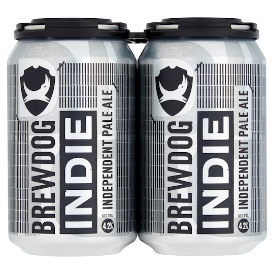 Brewdog Indie Pale Ale 4X330ml Tesco Groceries