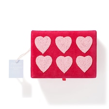 Paperchase Valentines Beaded Jewellery Box