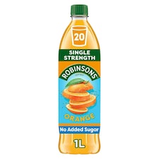 Robinsons Orange No Added Sugar Squash 1L