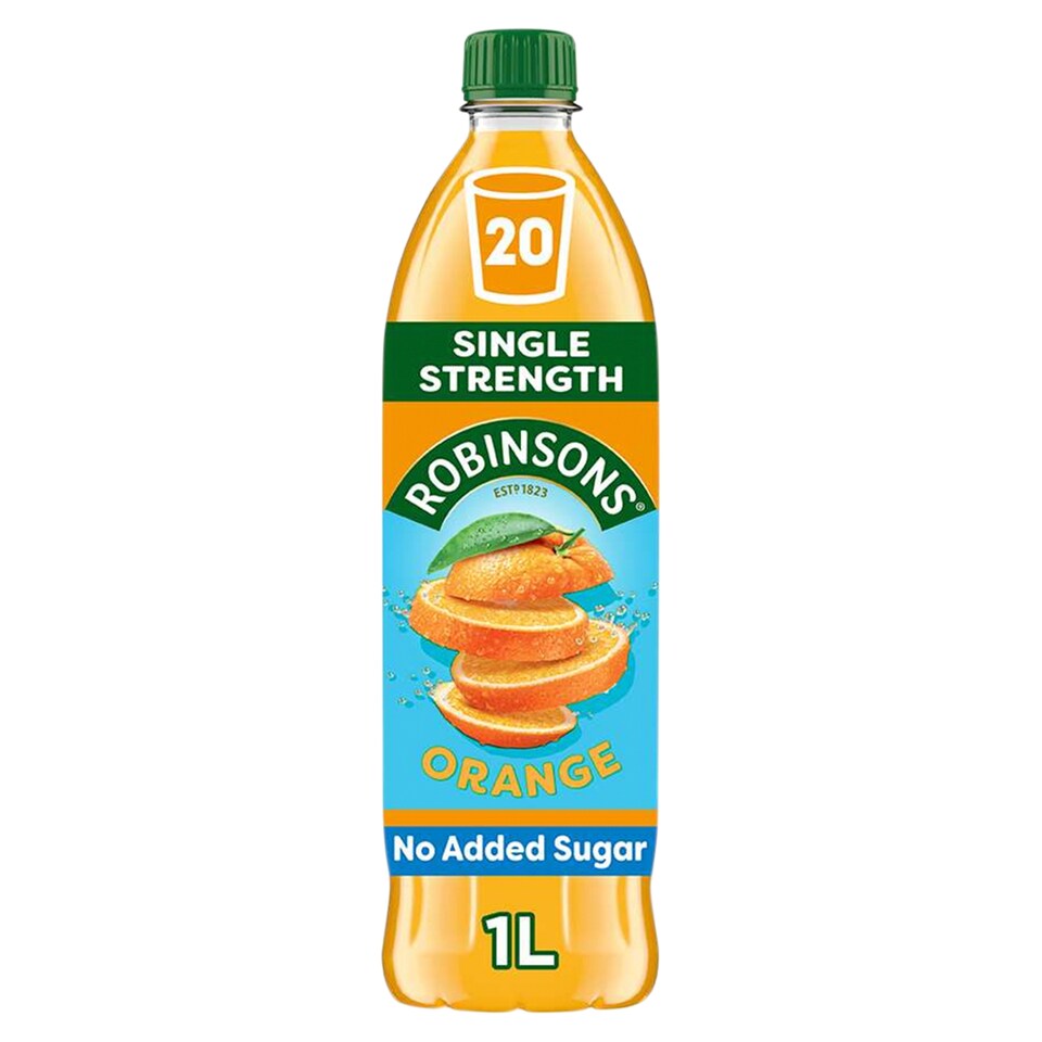 Robinsons Orange No Added Sugar Squash 1L