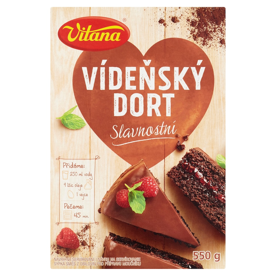 Vitana Vienna Cake 550g