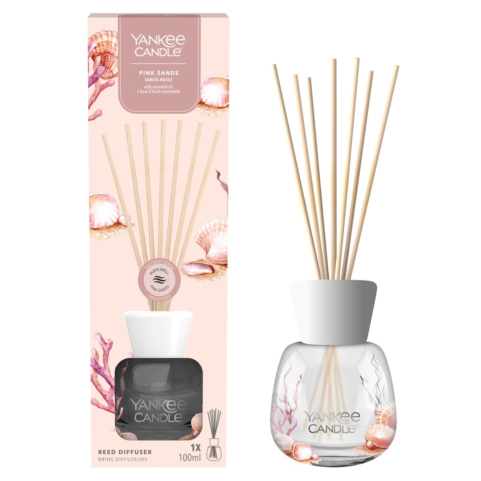 image 1 of Yankee Classic Pink Sands Reed Diffuser 100ML