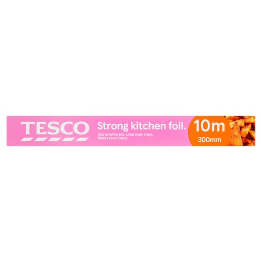 Tesco Kitchen Foil 300Mm X 10M Tesco Groceries