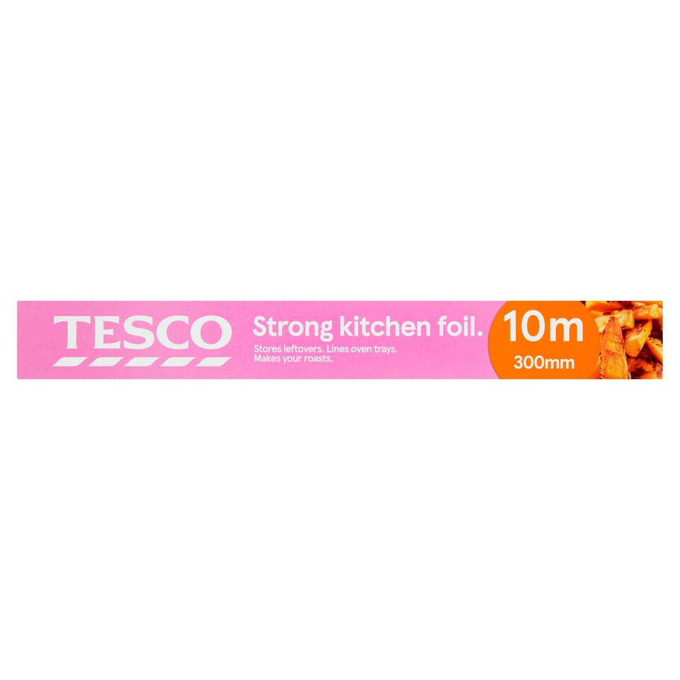 Tesco Strong Kitchen Foil 300Mm X 10M