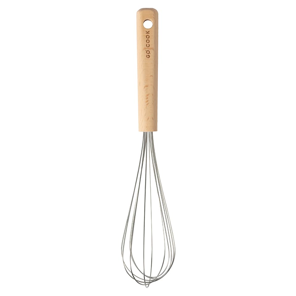 Go Cook Beechwood Whisk