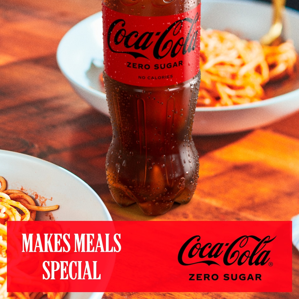 image 1 of Coca-Cola Zero Sugar Soft Drink Bottle 2L