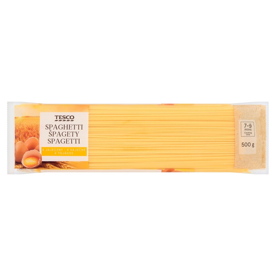 Tesco Špagety 4 vaječné 500 g