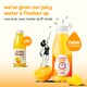 image 2 of Innocent Juicy Water Pineapple & Orange Juice Drink 420ml