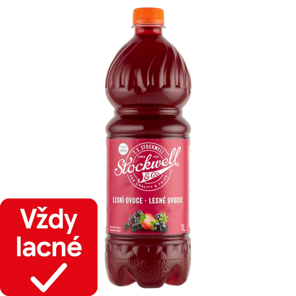 Tesco Lesné ovocie 1 l
