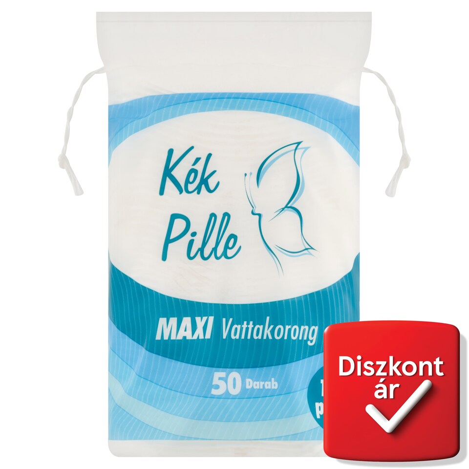 Kék Pille Maxi Make-Up Remover Pads 50 pcs