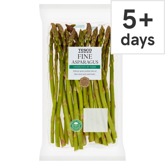 Tesco Fine Asparagus 125G Tesco Groceries