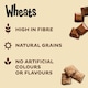 image 2 of Kellogg's Wheats Chocolate Breakfast Cereal 500g