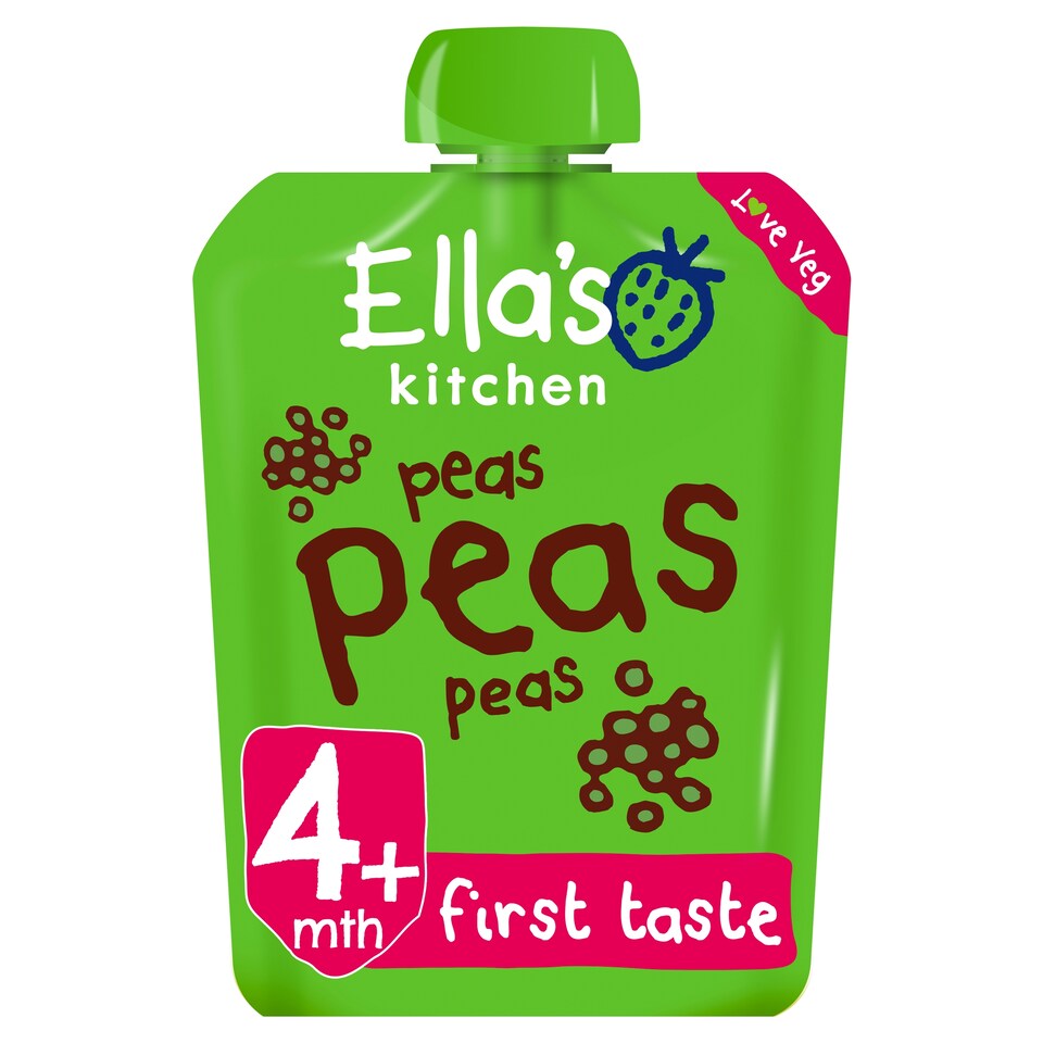 Ella's Kitchen First Taste Peas 70G