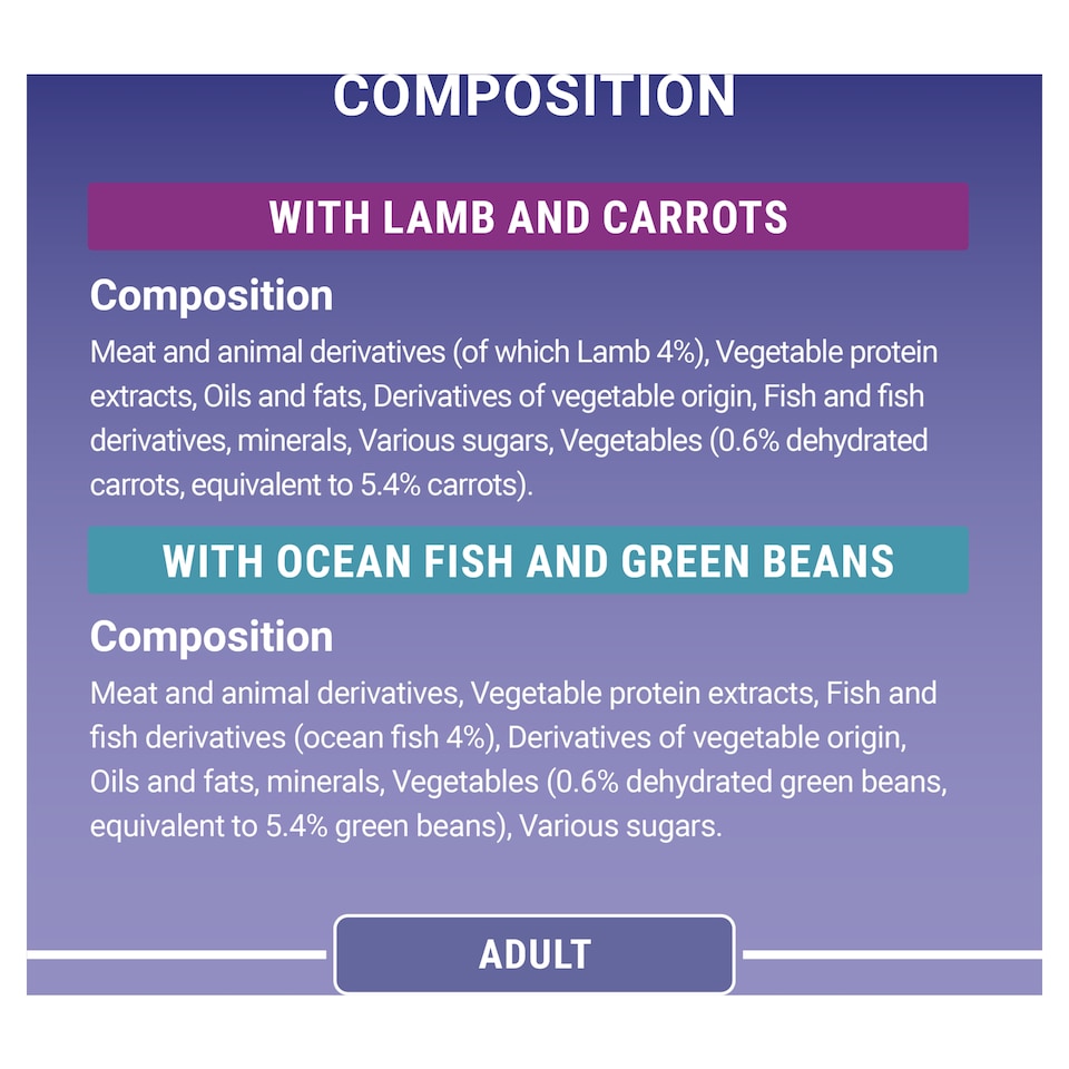 image 1 of Purina One Ocean Fish/Lamb 8X85g