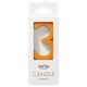 image 1 of Ginger Ray Rainbow Number 3 Candle