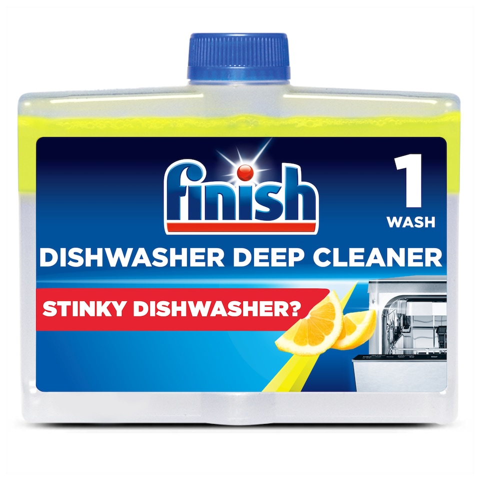 image 1 of Finish Lemon Dishwasher Cleaner 250ml