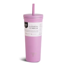 Core Kitchen Lilac Stainless Steel Fashion Tumbler Water Bottle 709ml