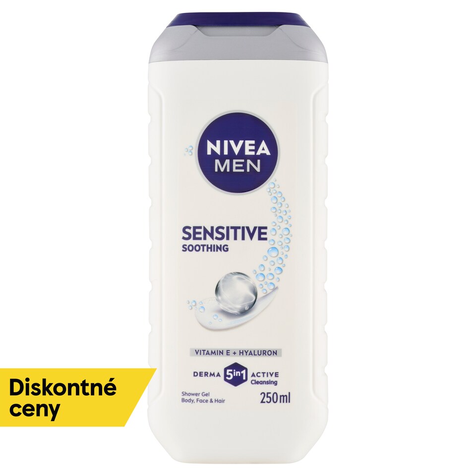 obrázok 1 z Nivea Men Sensitive 5 v 1 Sprchovací gél 250 ml