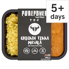 Purepower Chicken Tikka Masala With Power Rice 400G