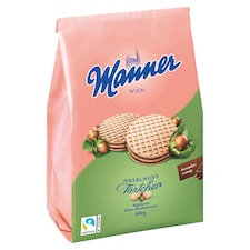 Manner Little Cakes, Crunchy Wafers with Cocoa-Hazelnut Filling 400 g