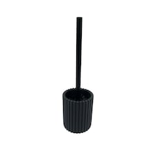 F&F Home Black Ribbed Toilet Brush