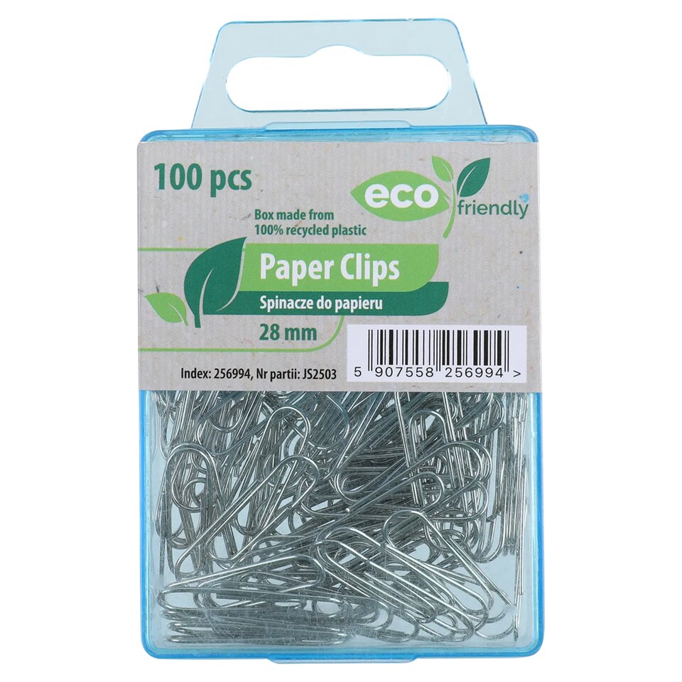 Eco Friendly papírkapcsok 28 mm 100 db  1. kép