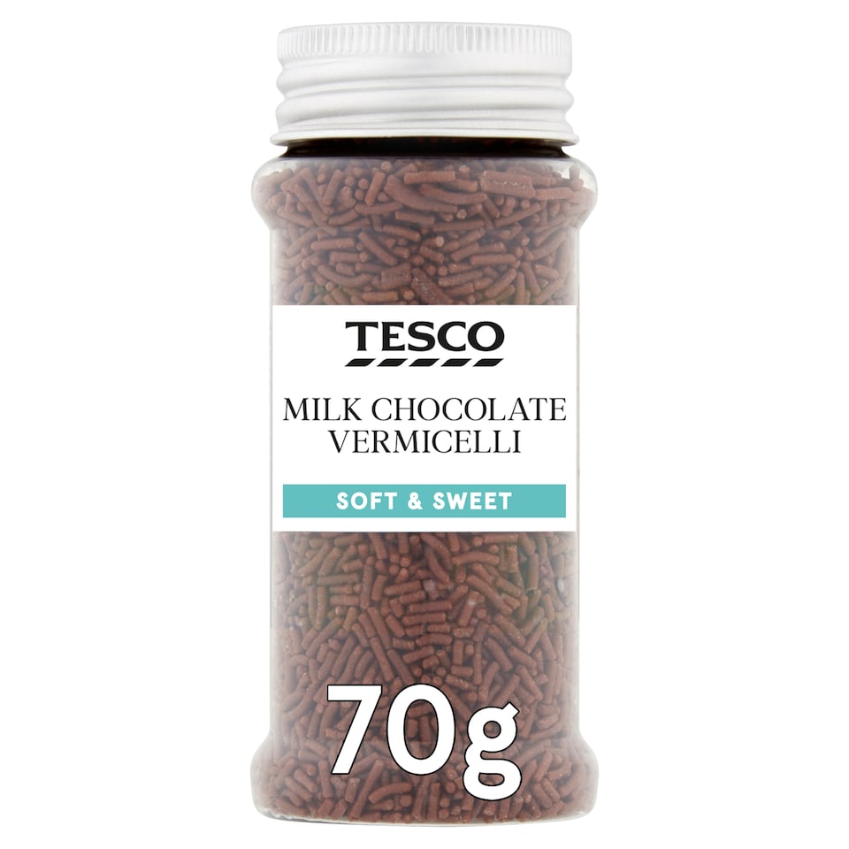 Tesco Milk Chocolate Vermicelli 70G