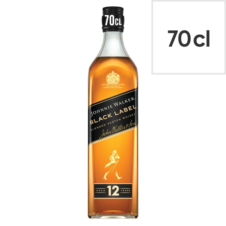 image 1 of Johnnie Walker Black Label 12 Year Whisky Bottle 40% Vol 70cl