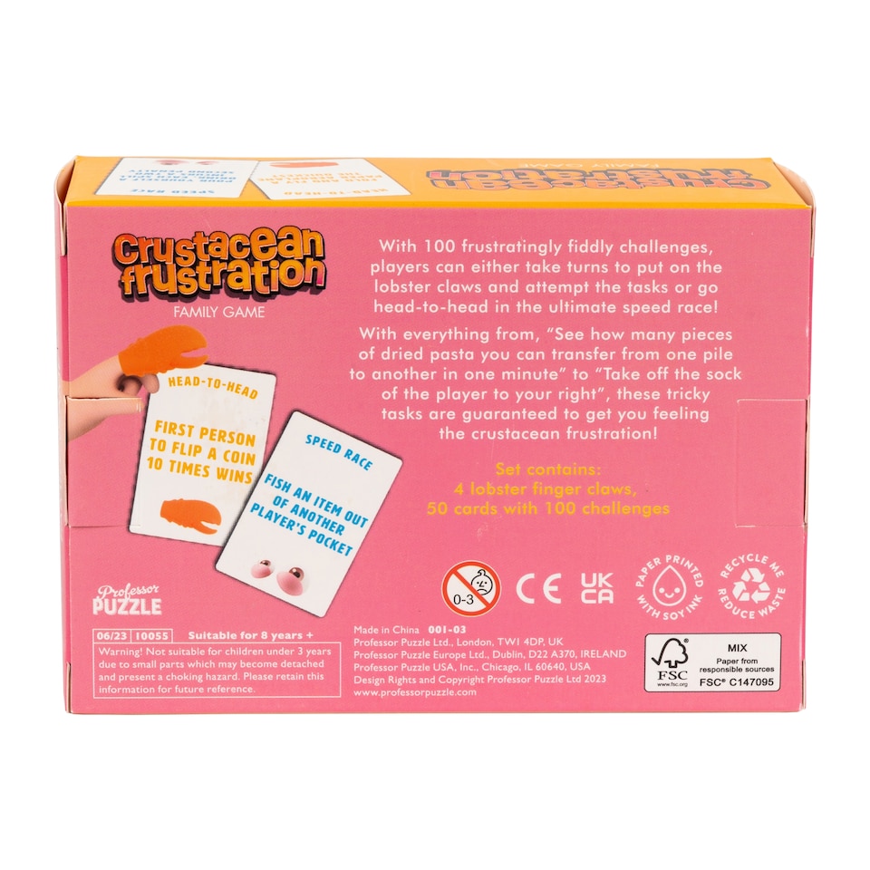 image 1 of Professor Puzzle Crustacean Frustration Game
