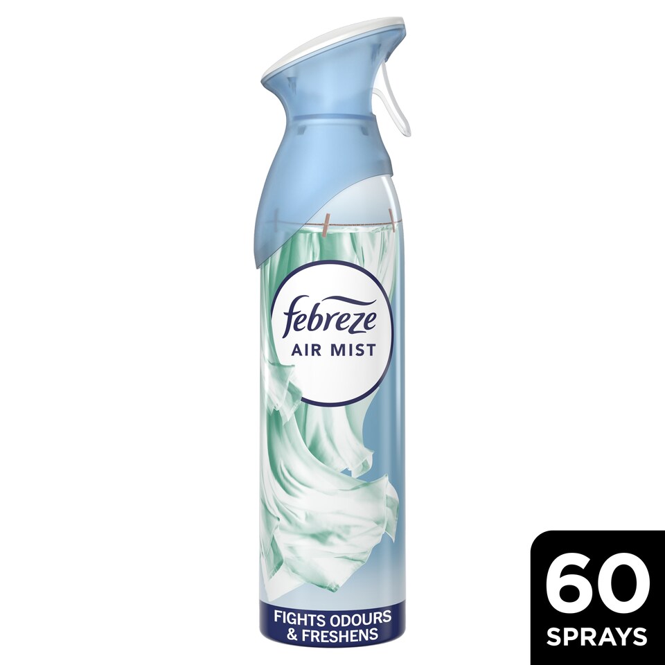 image 1 of Febreze Air Mist Fresh Linen Air Freshener 185ML