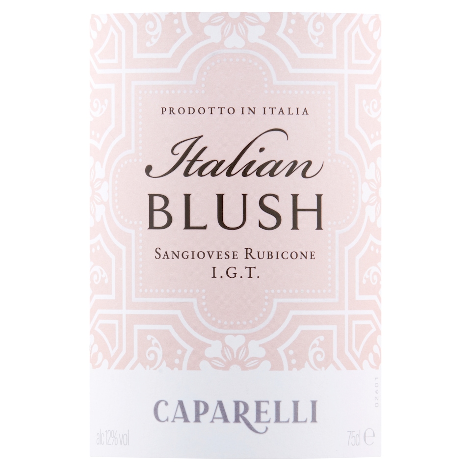 image 1 of Caparelli Italian Rose Blush 75Cl