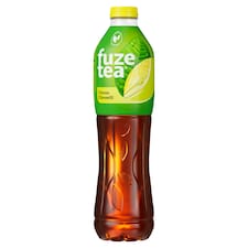 Fuze Tea Non-Carbonated Lemon and Lemongrass Flavored Soft Drink with Black Tea Extract 1,5 l