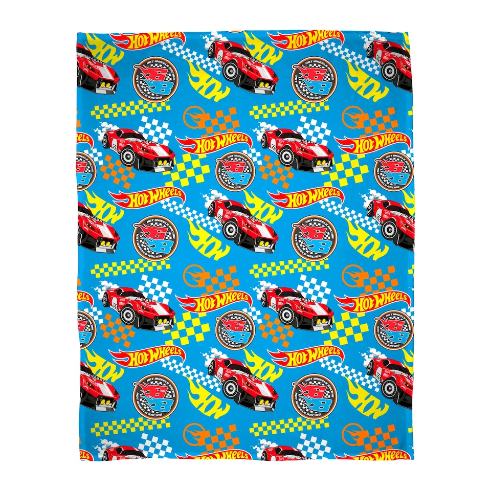 image 1 of MATTEL Hot Wheels Fleece Blanket