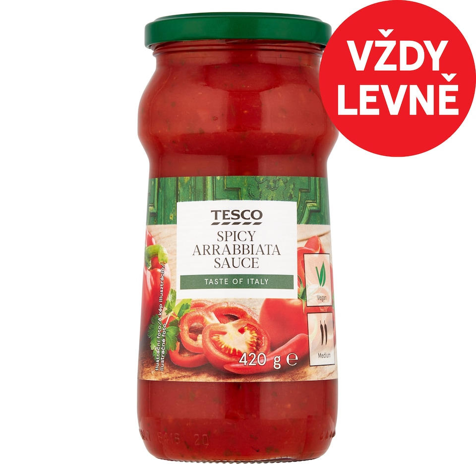 Tesco Rajčatová omáčka s chilli 420g