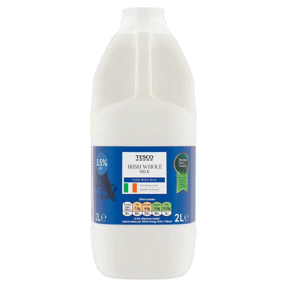 Tesco Fresh Milk 2 Litre