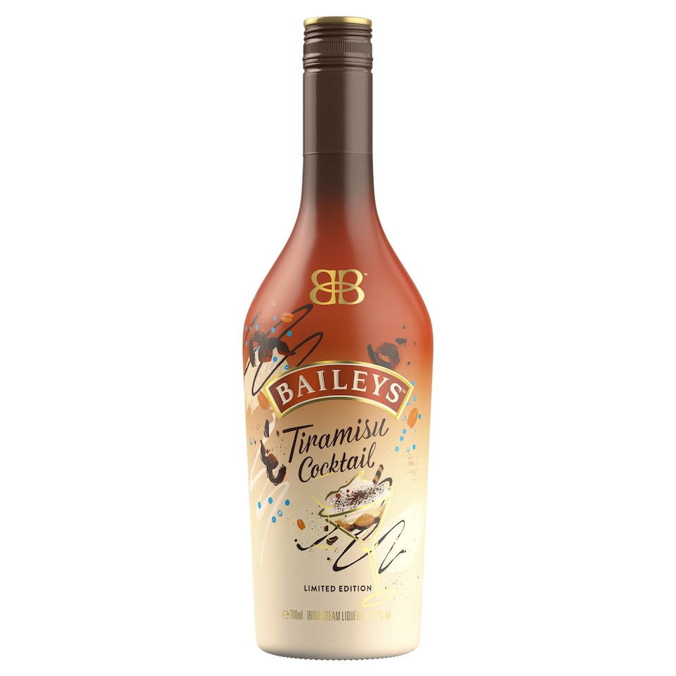 Bailey's Tiramisu Irish Cream Liqueur Bottle 17% Vol 70Cl
