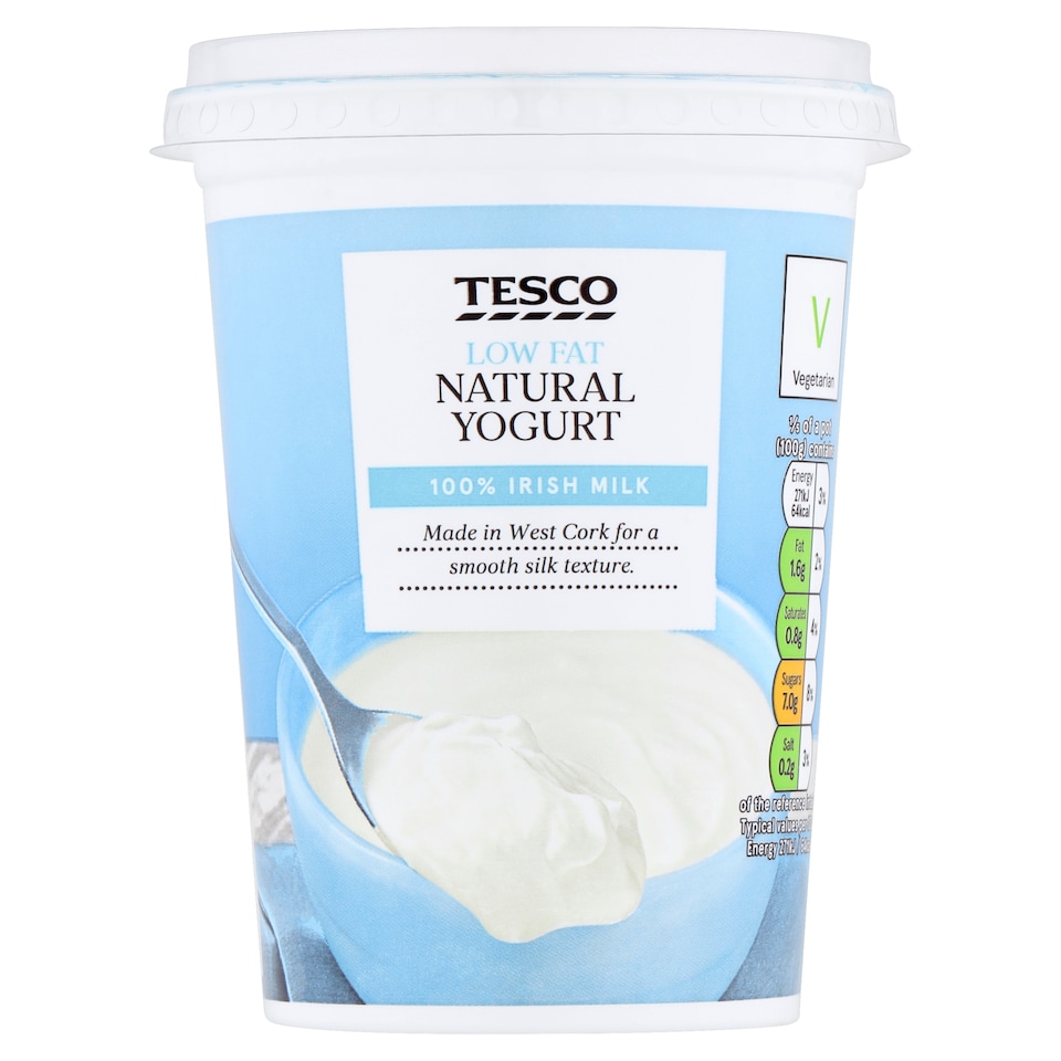 Tesco Low Fat Natural 500G