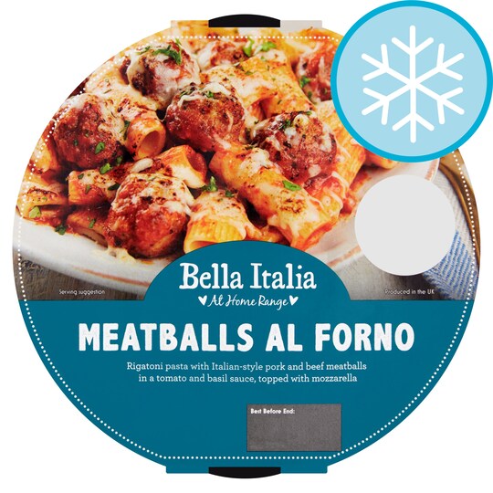 Bella Italia Meatball Al Forno 500G Tesco Groceries