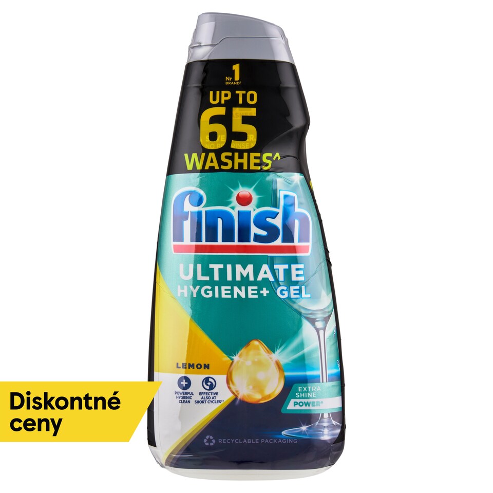 obrázok 1 z Finish Ultimate Hygiene+ Lemon gél 1300 ml