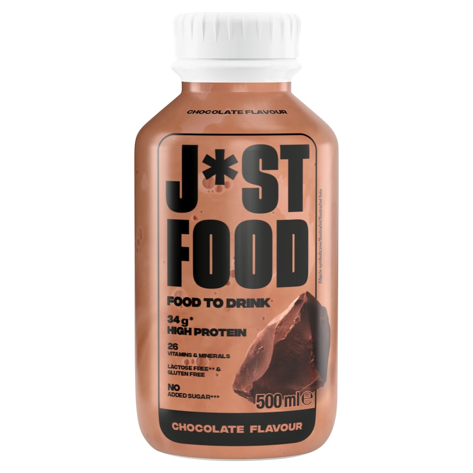 image 1 of Just Food Lactose-Free Drink with Chocolate Flavour 500 ml