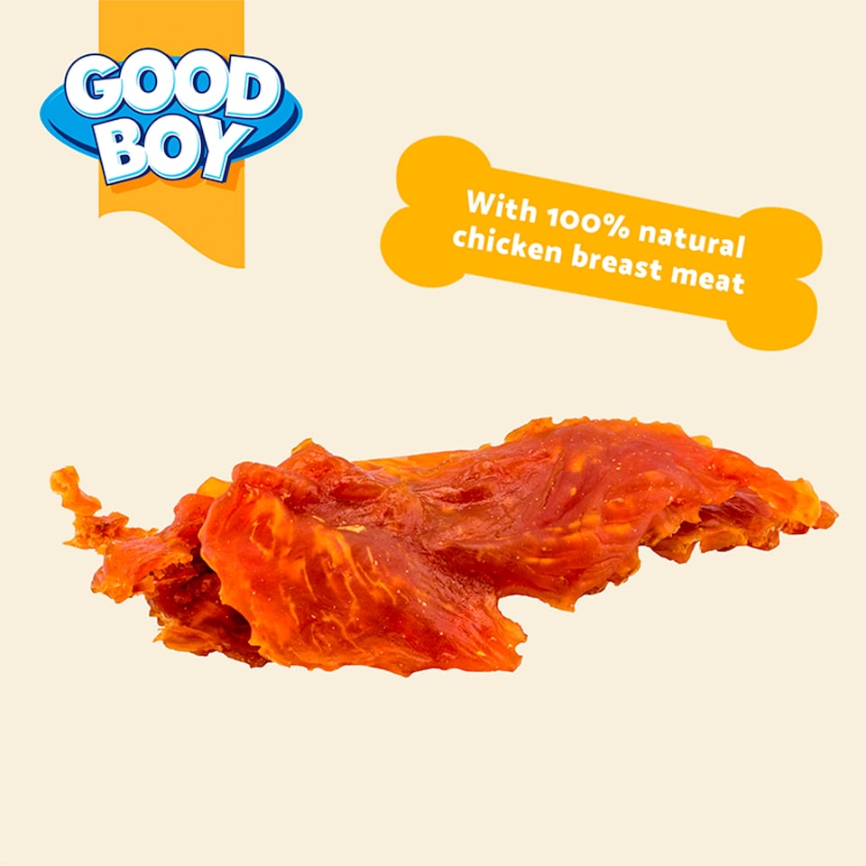 image 1 of Good Boy Meat Treat Chicken Breast Dog Treats 70G