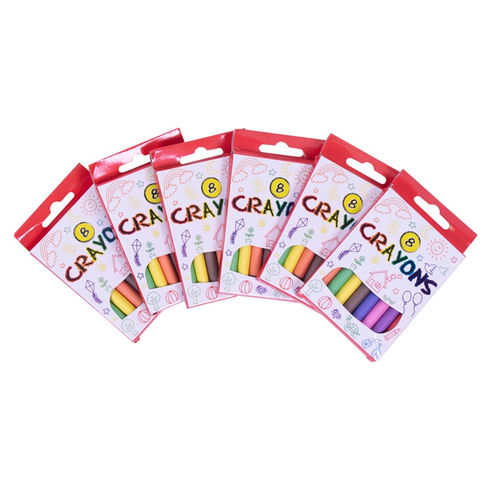 image 1 of Crayons Party Box 6 Pack