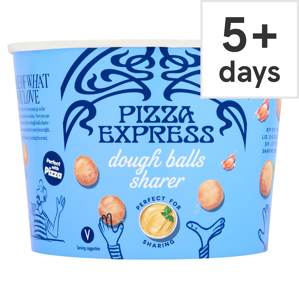 Pizza Express Sharing Doughballs with Garlic Butter 257g