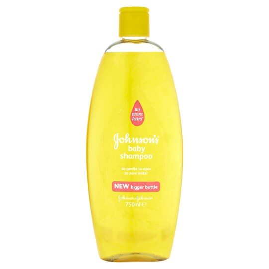 Johnson's Baby Gold Shampoo 750Ml Tesco Groceries