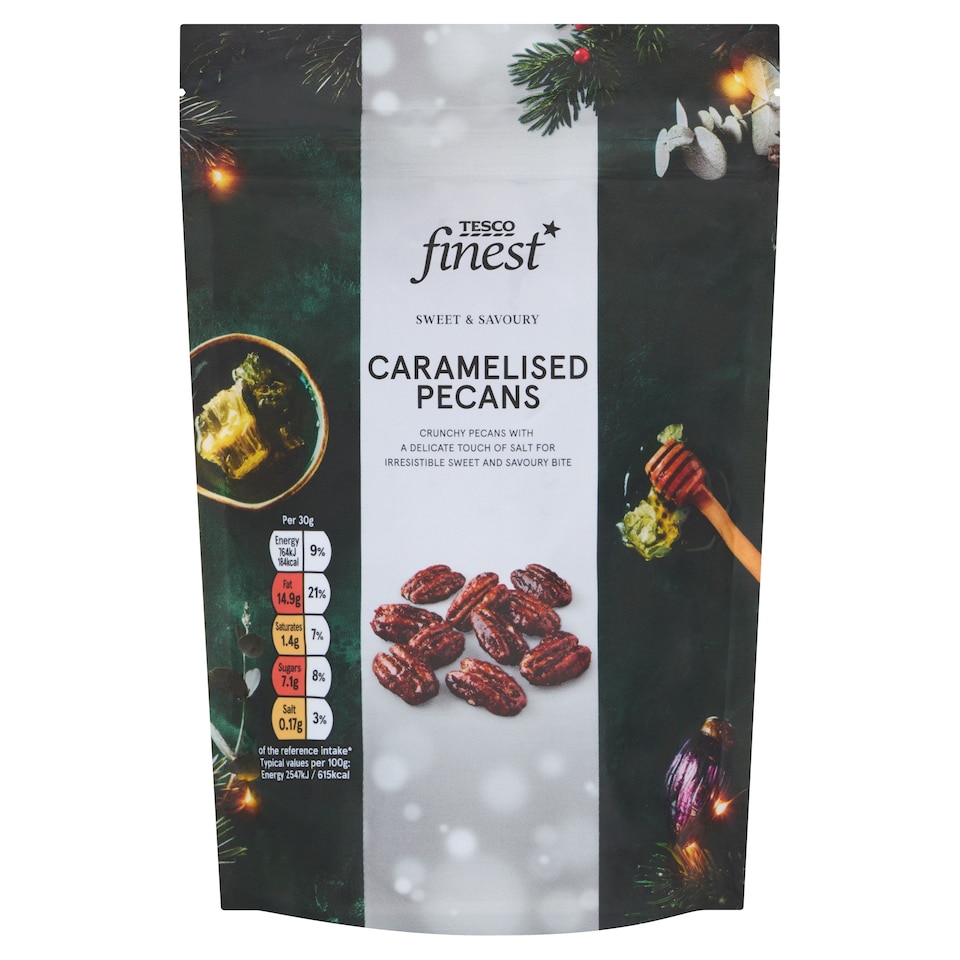 Tesco Finest Caramelised Pecans 150g