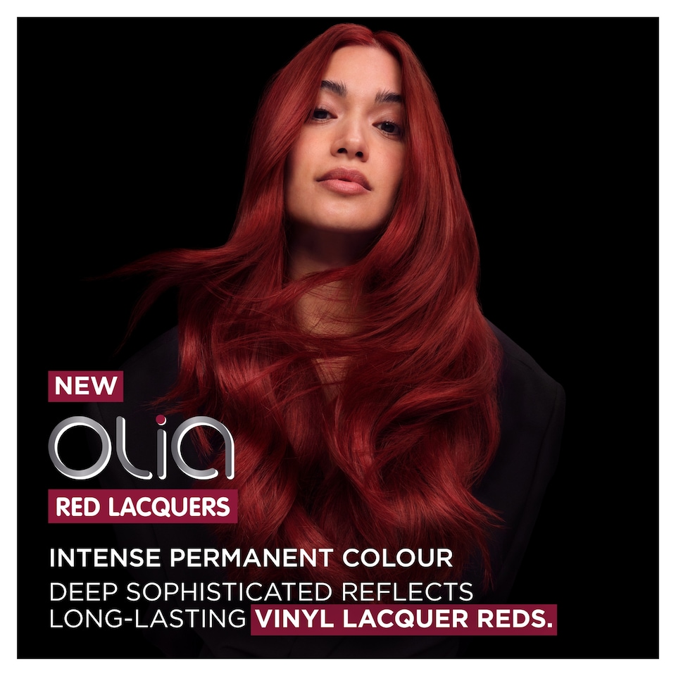 image 1 of Garnier Olia Red Lacquers 5.52 Glassy Merlot Intense Permanent Hair Colour
