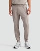 image 1 of The F&F Edit Cotton Rich Twill Textured Cuffed Joggers in Brown